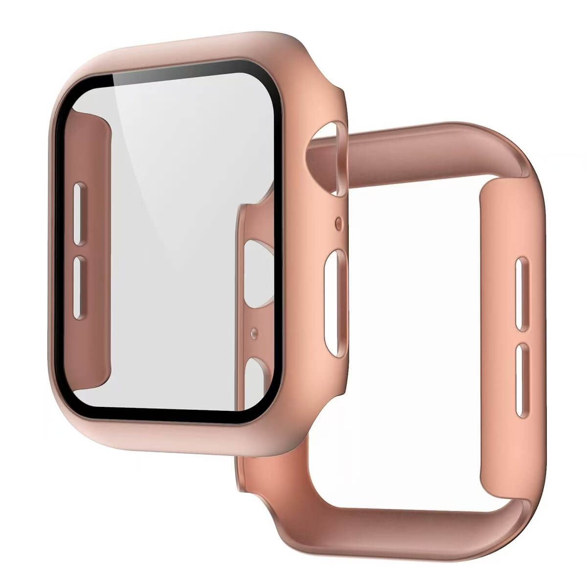Apple Watch All-Round Clear PC Case with Glass Screen Protector 45mm