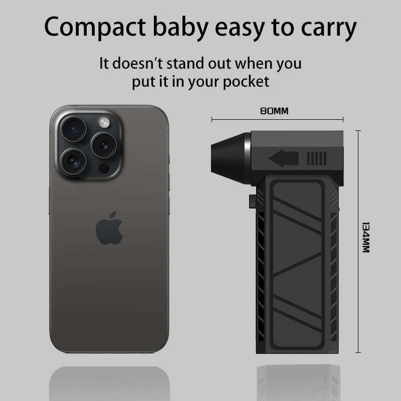 Mobie Violent Turbo Fan Vacuum Cleaner High-Speed Brushless Handheld Blower S7