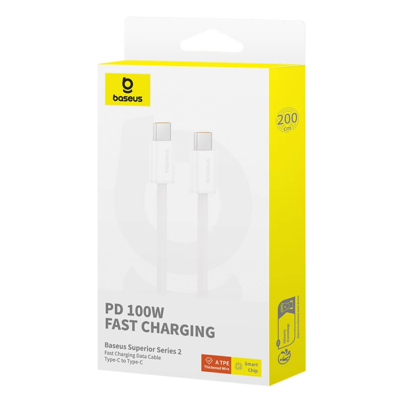 Mobie Superior Series 2 Fast Charging Data Cable Type-C to Type-C 100W 2m