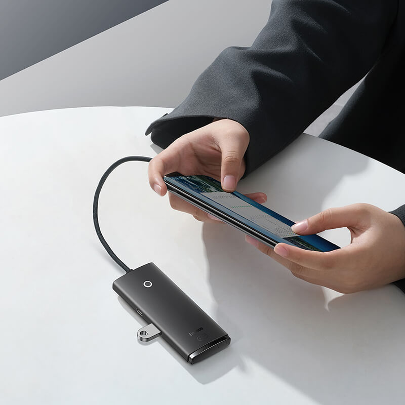 Need to check photo Baseus 4-Port USB-A HUB Adapter (USB-A to USB 3.0*4) 2m