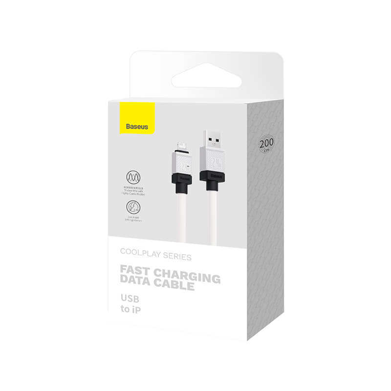 Baseus CoolPlay Series Fast Charging Cable USB to iP 2.4A 2m