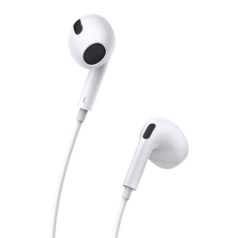 Baseus Encok 3.5mm Lateral In-ear Wired Earphone White H17