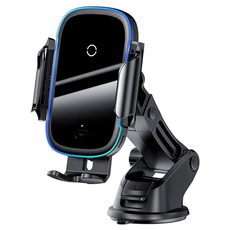 Baseus Light Electric Car Mount Holder Wireless Fast Charger(15W) WXHW03