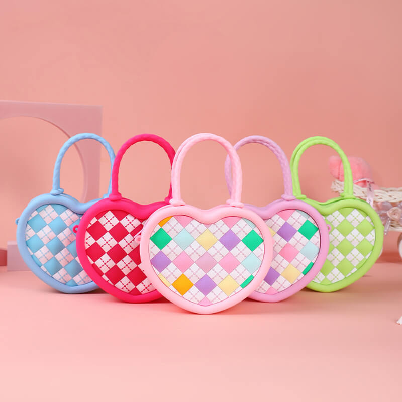 Diamond Love Q Uncle Silicone Children's Dual-use Bag