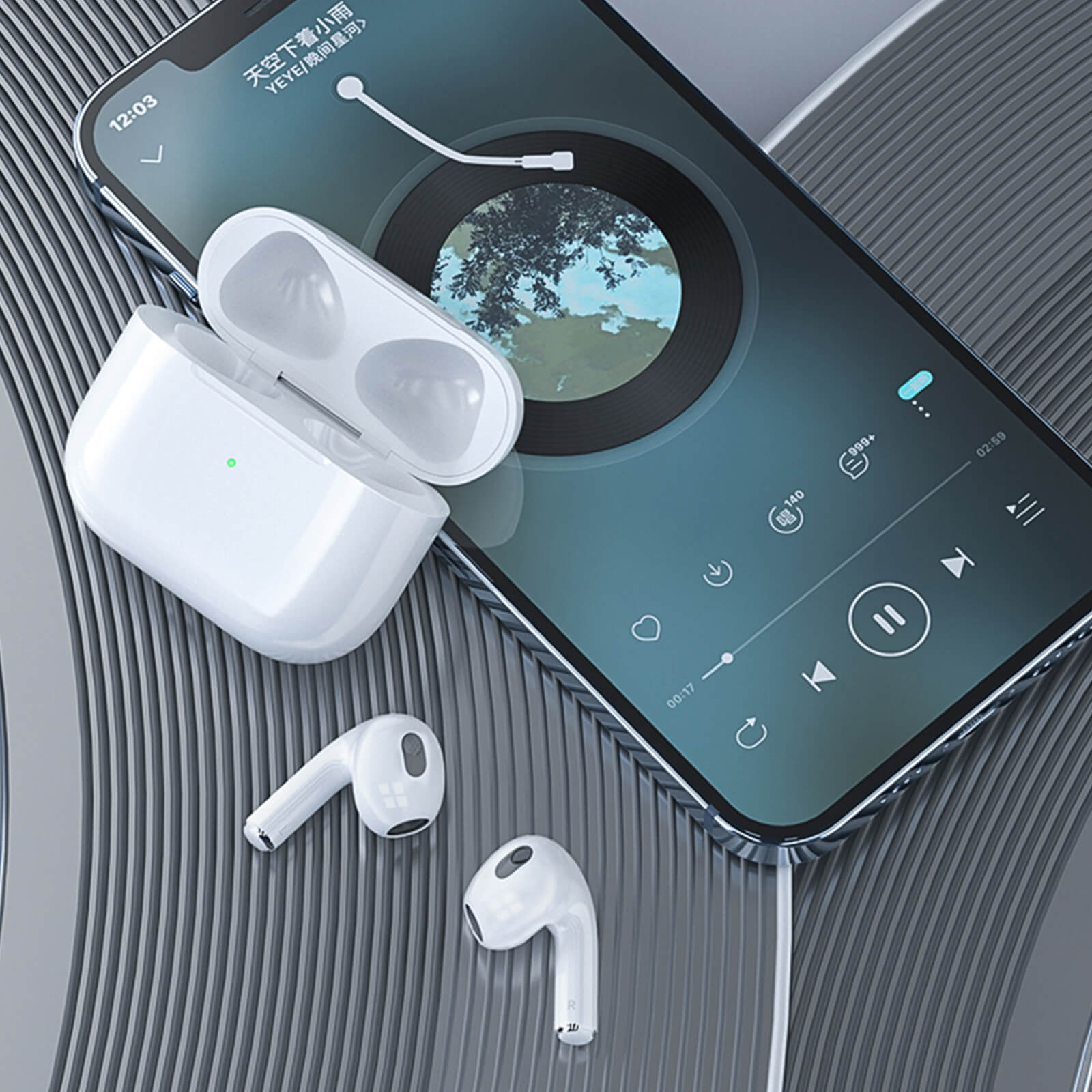 Mobie Coteci Semi-In-Ear Wireless Bluetooth Earbuds 71001