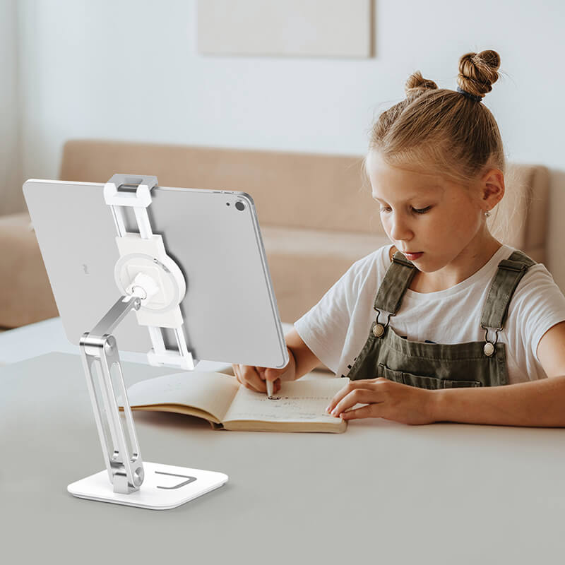 SAIJI Aluminum Alloy Foldable 360° Rotation Phone & Tablet Stand Holder P71