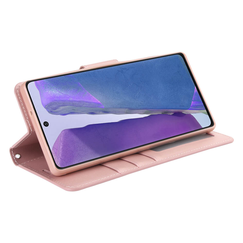 Samsung Galaxy Note 10 Plus Luxury Hanman Leather Wallet Flip Case Cover