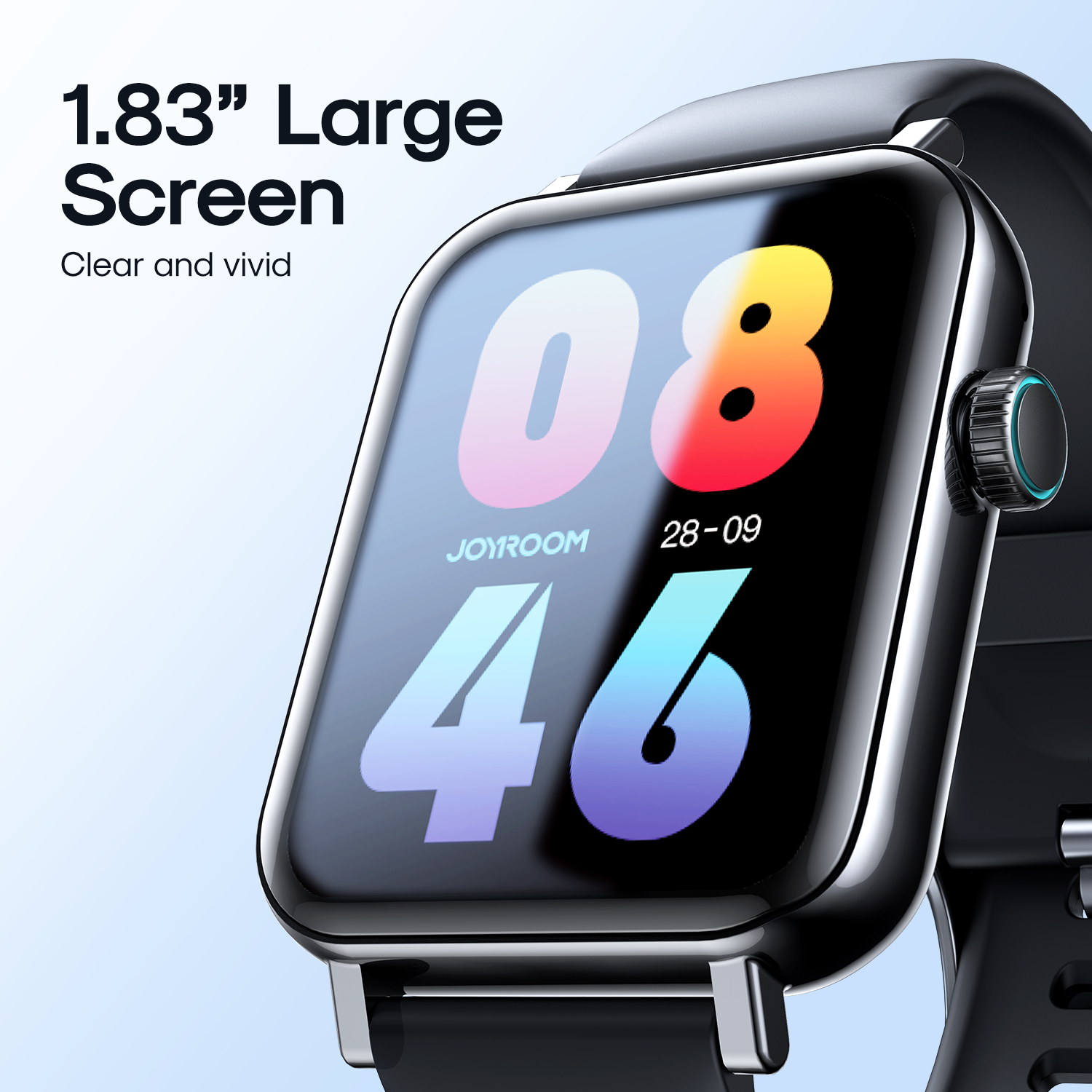Mobie TFT HD Large Screen Bluetooth Call Smart Watch JR-FT5