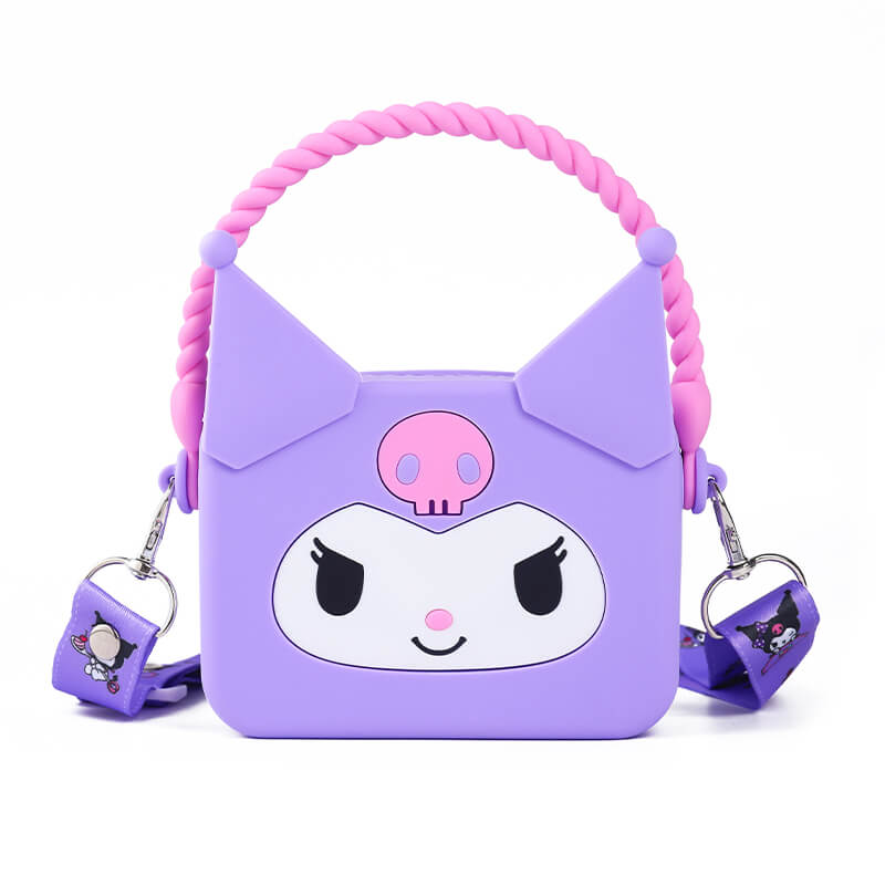 Sanrio Q Uncle Children's Silicone Handheld Square Bag Hand Purse
