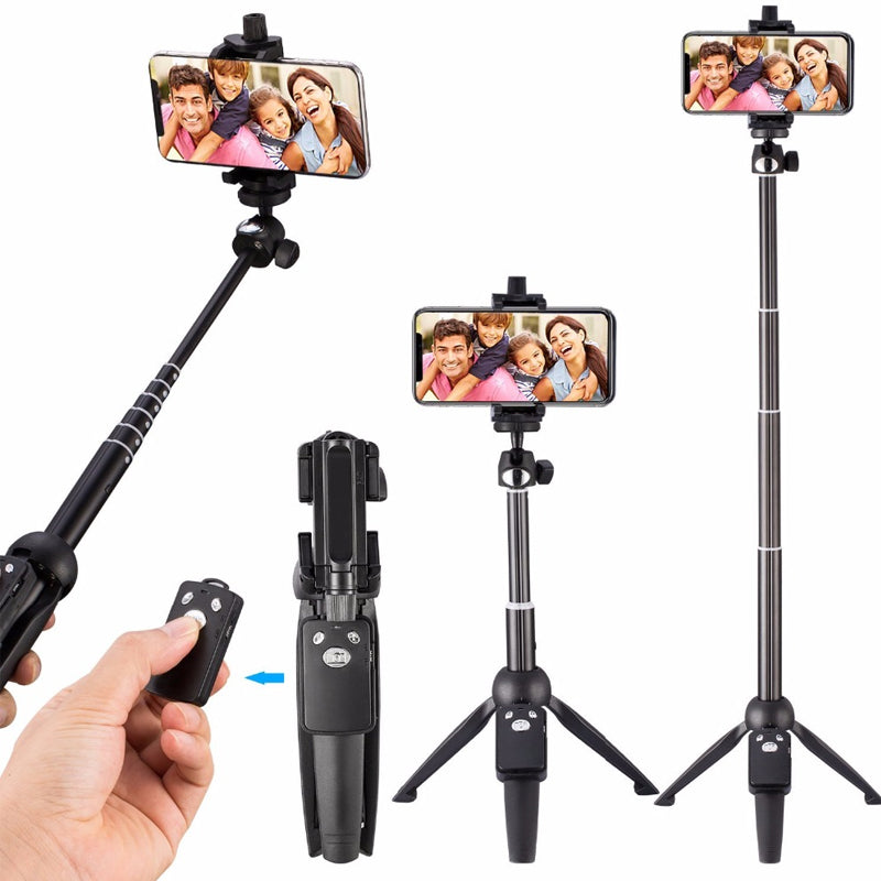 Yunteng Bluetooth Selfie Stick Tripod with Remote YT-9928