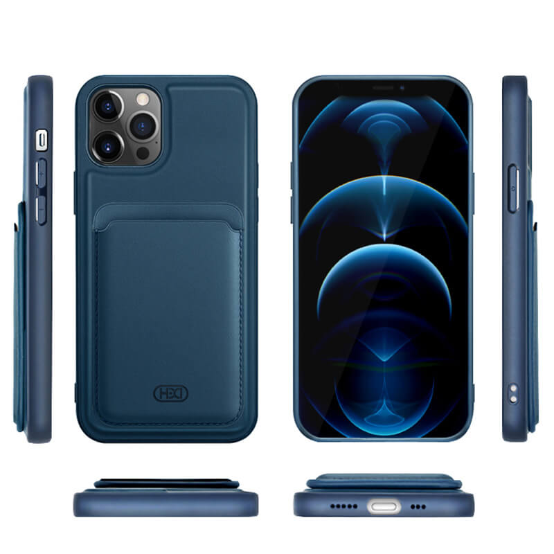 Samsung Galaxy S21 Ultra HDD in Leather Magnetic Card Holder Phone