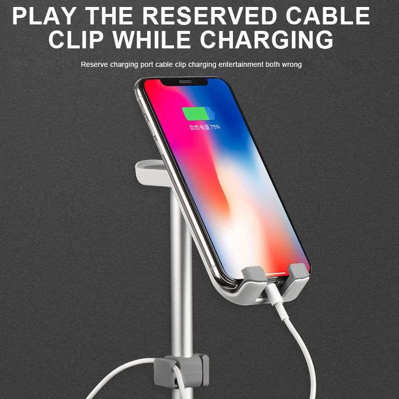 SAIJI Premium Metal Headphone Stand and Cell Phone Stand