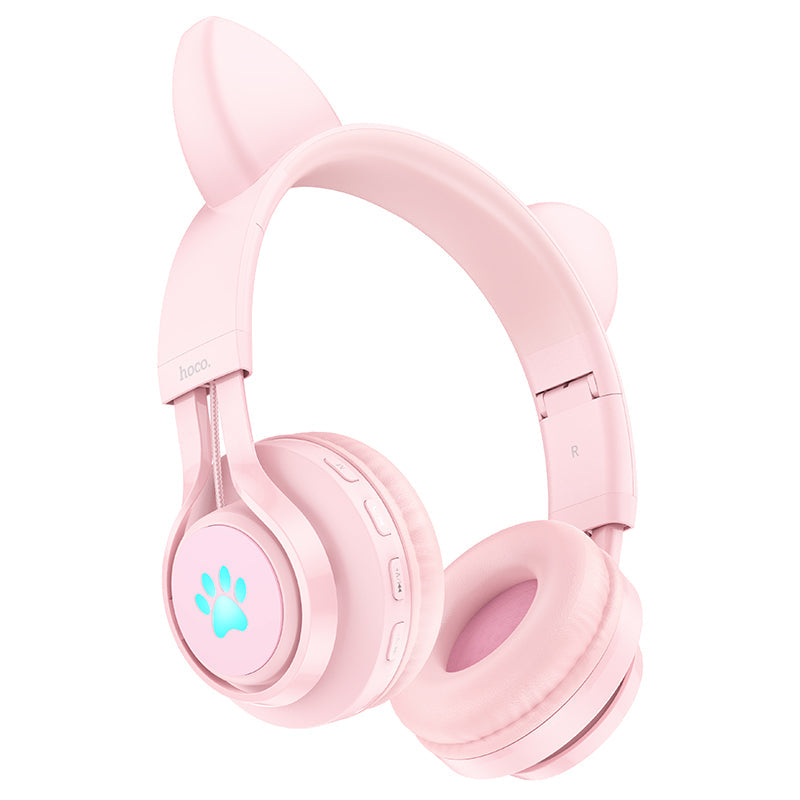 hoco. Cat Ear Kids 5.3 Bluetooth Headphones W39