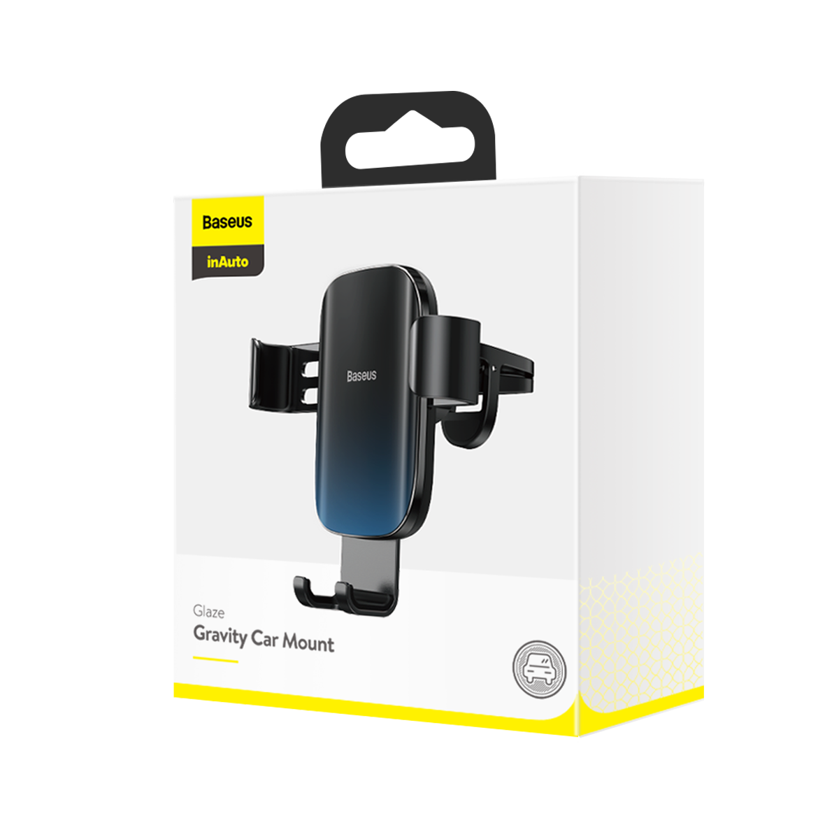 Baseus Glaze Gravity Car Mount Holder Black LG01