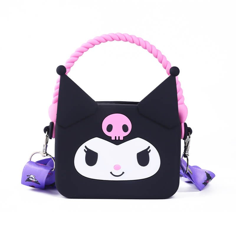 Sanrio Q Uncle Children's Silicone Handheld Square Bag Hand Purse