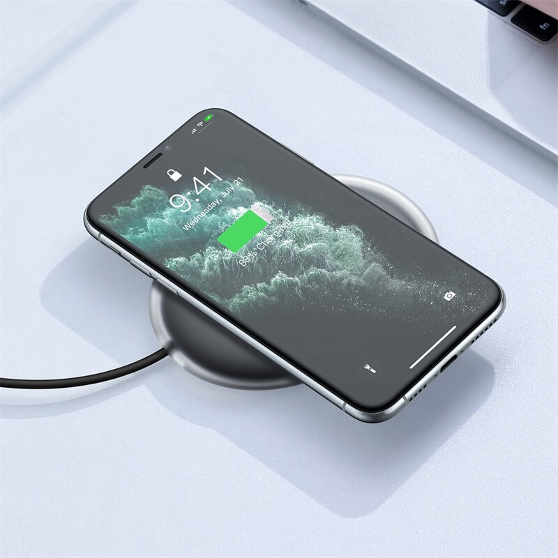 Baseus Translucent Jelly 15W Fast Wireless Charger WXGD