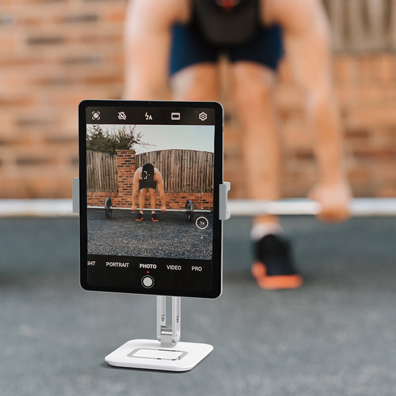 SAIJI Aluminum Alloy Foldable 360° Rotation Phone & Tablet Stand Holder P71