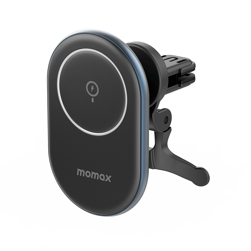 Momax Mini Magnetic Wireless Fast Charging Car Mount 15w Convenient And Efficient Charging 0662