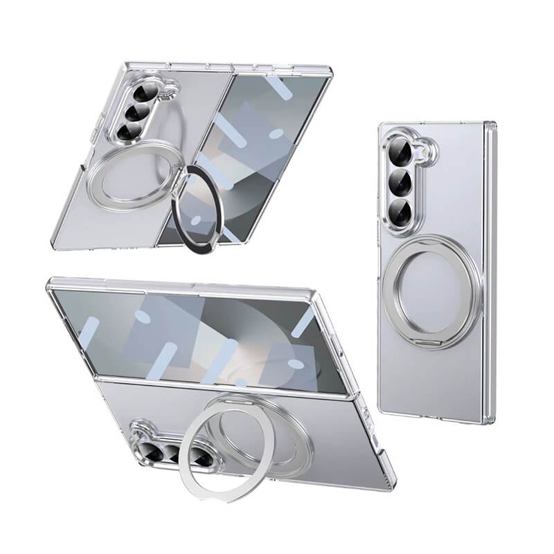 Samsung Galaxy Z Fold 7 2025 RAFI Series 360° Rotating Magnetic Stand Case