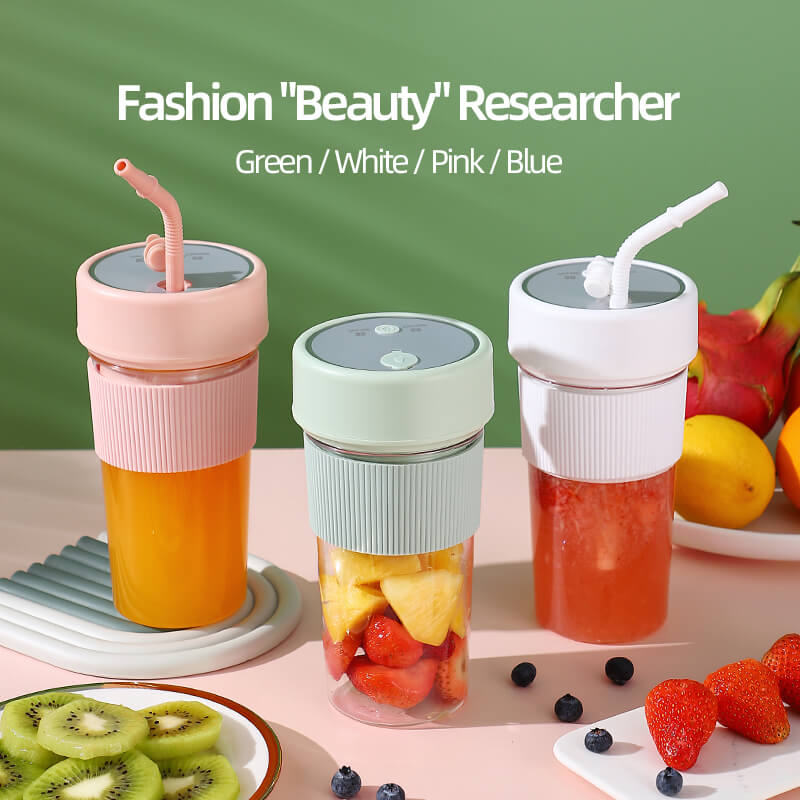 Mobie 350ml Personal Smoothie Blender Portable Juicer For Travel Office Gym K5
