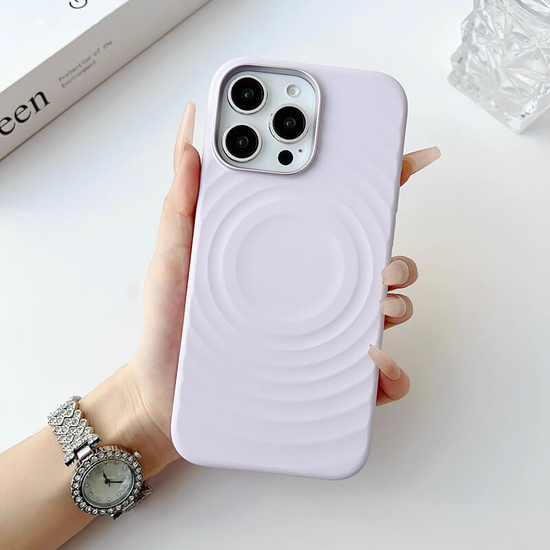 iPhone 15 Pro Max AuraFlow Series Premium Liquid Silicone Magsafe Case