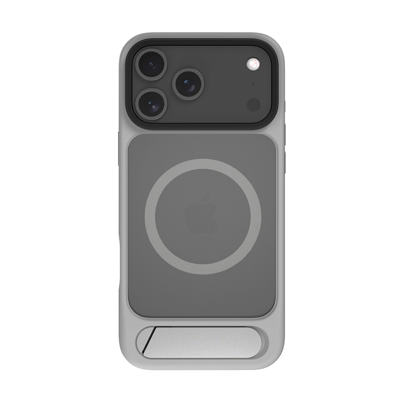 iPhone 17 Air Elvis Series All Around Protection Magsafe Phone Case with Invisible Stand Black