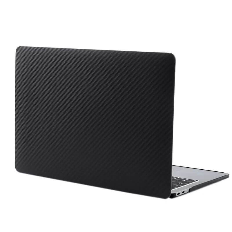 Macbook 13 2022 A2681 Carbon Fiber Textured PP Protective Case