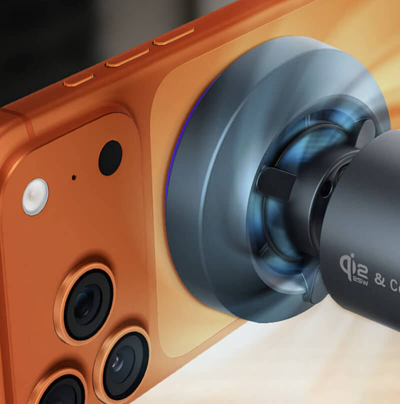 Coteci 25W 3-in-1 Fast Wireless Charger with Cooling Fan BS-025