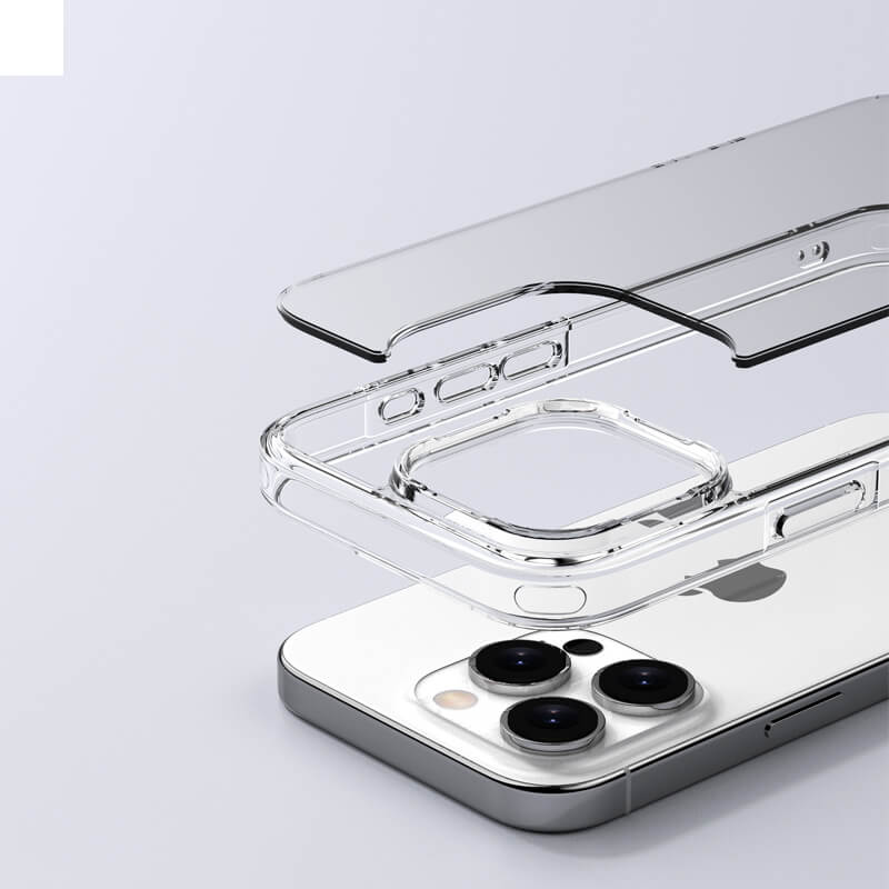 iPhone 16 Plus Aurora Series Crystal Magsafe Phone Case Grey