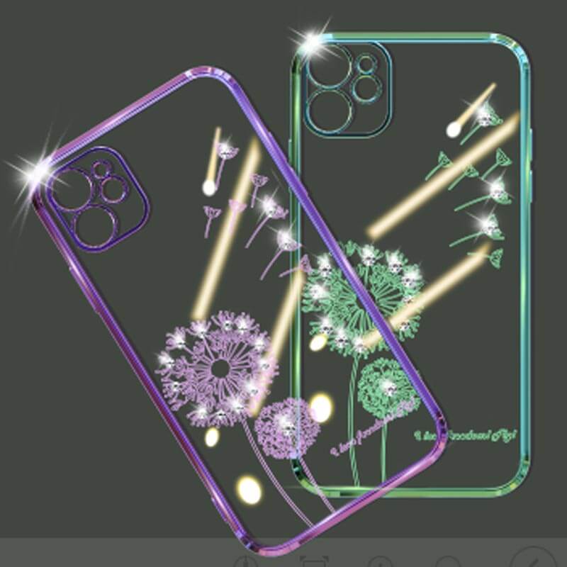 Samsung Galaxy Note 20 Goddess Glamour Dandelion Electroplating TPU Phone Case