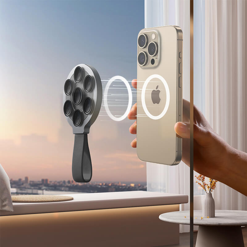 Mobie Stylish Magnetic Silicone Phone Suction Mount