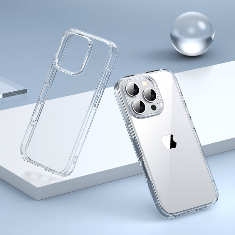 iPhone 16 Plus Aurora Series Crystal Phone Case Grey
