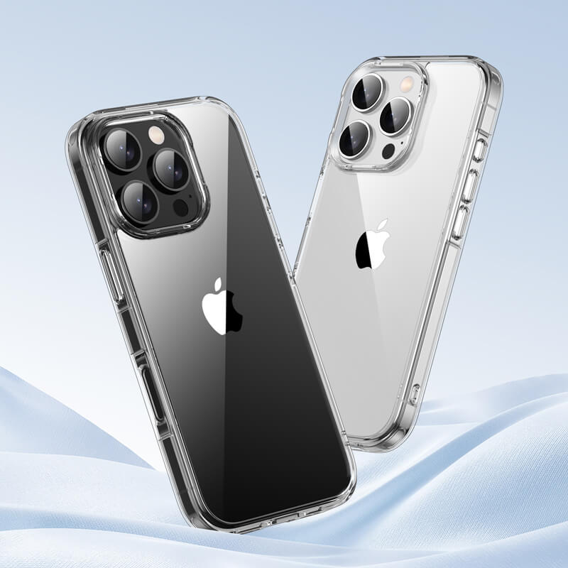 iPhone 16 Plus Aurora Series Crystal Phone Case Grey