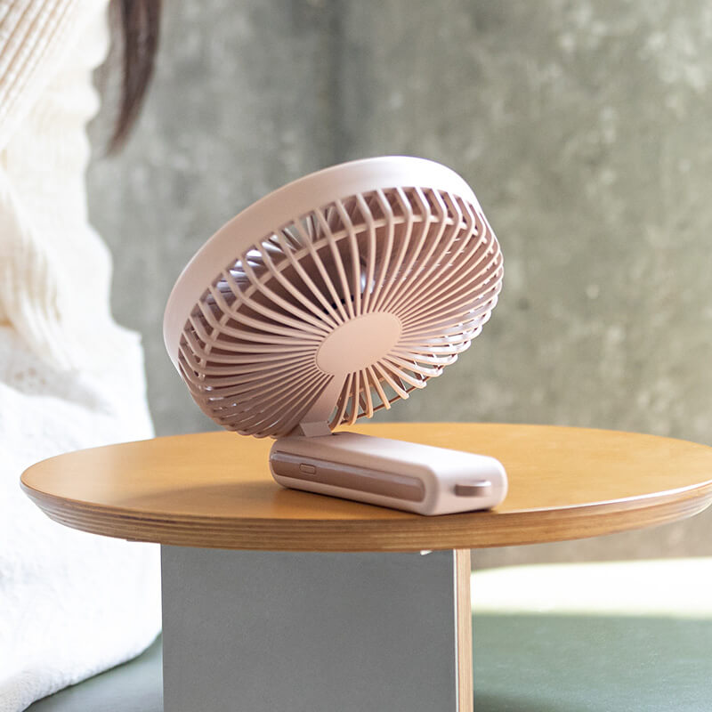 Mobie 180° Adjustable Handheld Desktop 16cm Large Fan with Hanging Hole F07