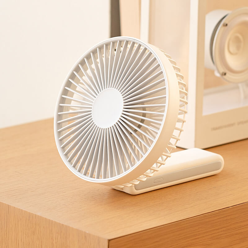 Mobie 180° Adjustable Handheld Desktop 16cm Large Fan with Hanging Hole F07