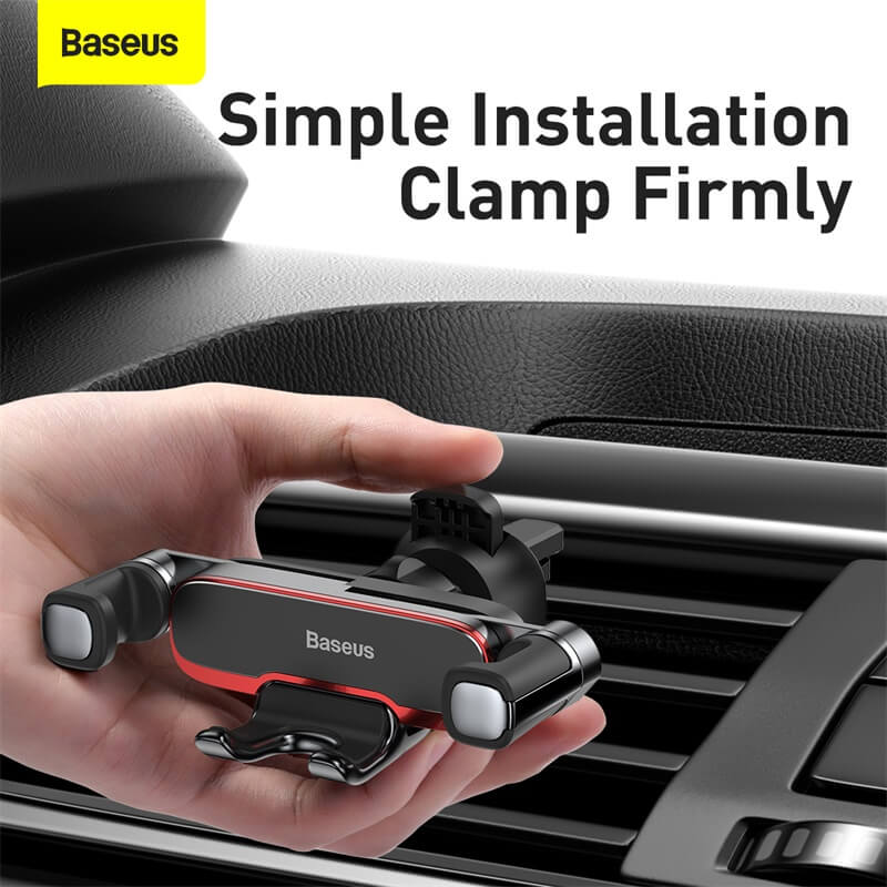 Baseus Mr Hui Gravity Mini Car Mount Holder Black