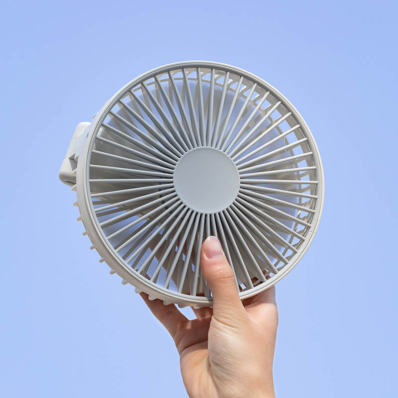 Mobie 180° Adjustable Handheld Desktop 16cm Large Fan with Hanging Hole F07