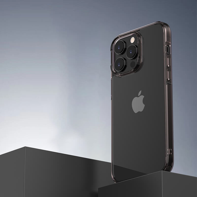 iPhone 16 Plus Aurora Series Crystal Phone Case Grey