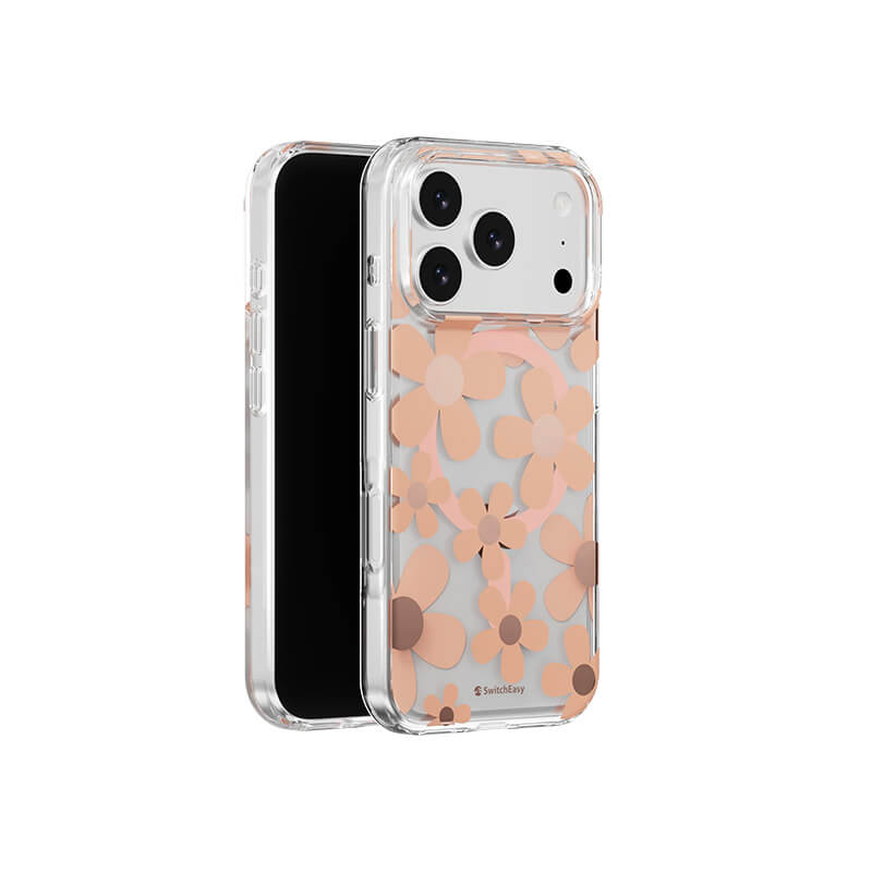 iPhone 17 Pro Max Fleur 3D Patterned Series Shockproof MagSafe Phone Case