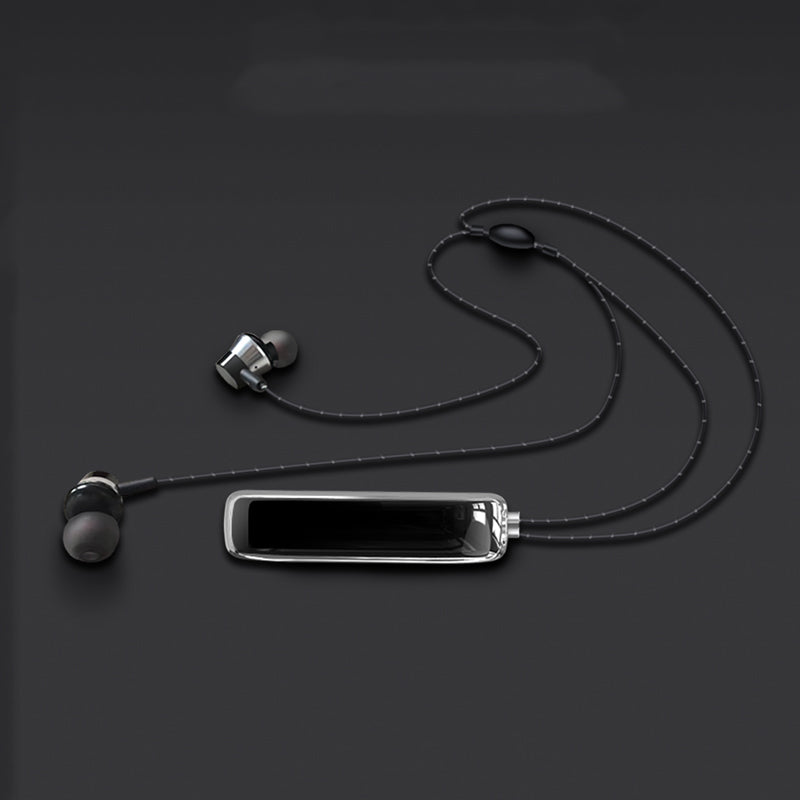Mobie Couple Fashion Shared Music Neckband Wireless Bluetooth Earbuds D24 Red