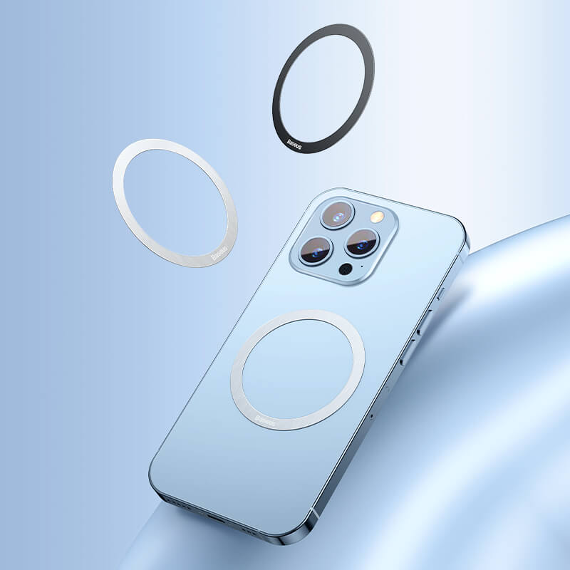 Baseus Paper Thin Snug Fit Magnetic Metal Ring 2 pcs