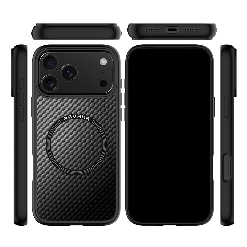 iPhone 17 Pro Max Scott Plus Series Shockproof Magnetic Phone Case