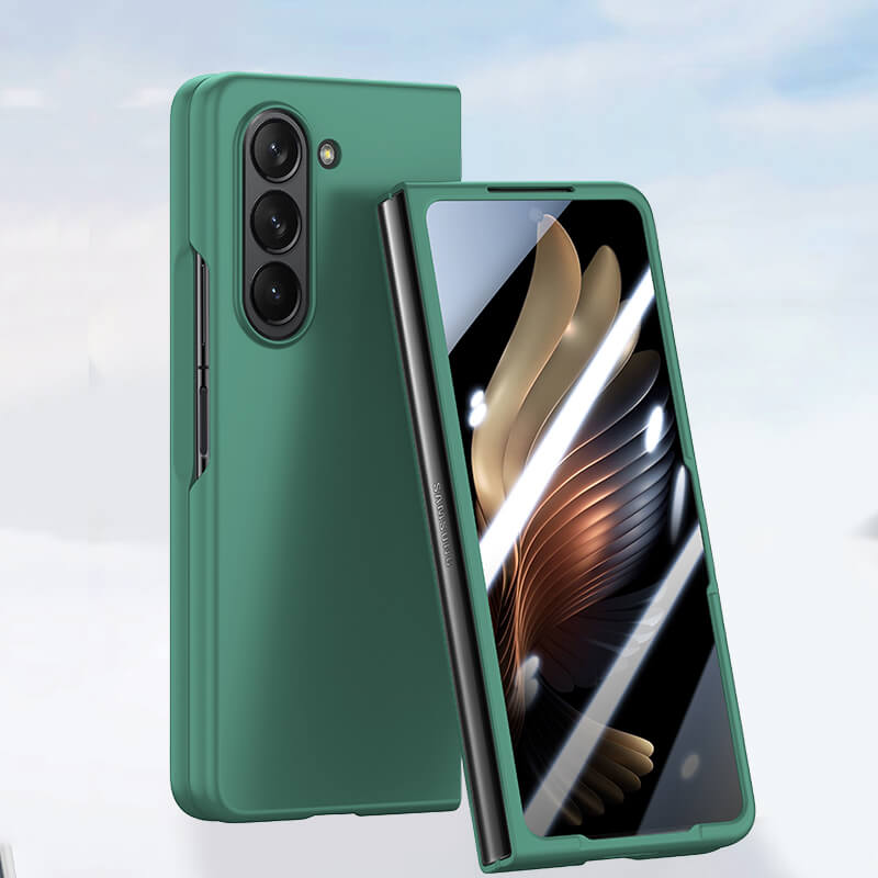 Samsung Galaxy Z Fold 6 Slim Style Minimalist Phone Case Green