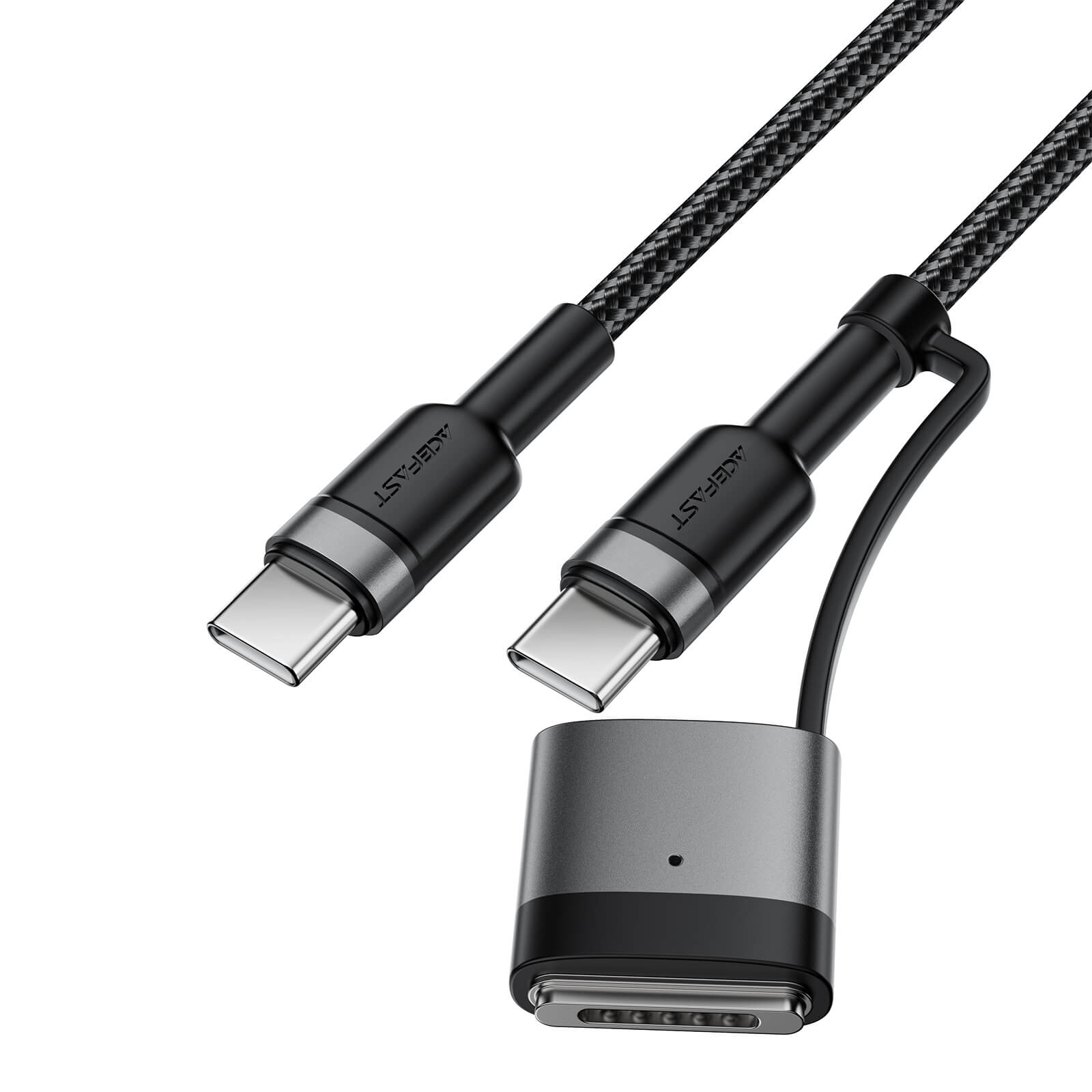 Acefast Type-C to Magsafe 3 & Type-C 240W Fast Charging Cable 1.2m C22-05