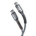 Mobie Fast Charging Cable with Reinforced Long Grip Type-C to Type-C 60W 2m X22