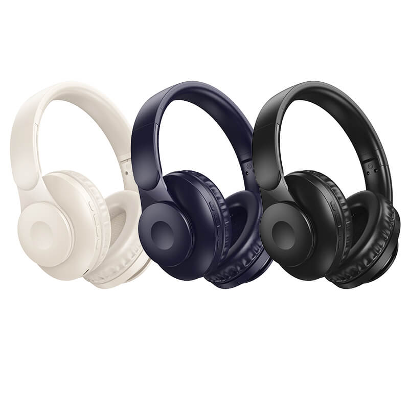 hoco 46 Hours Playback Lightweight Bluetooth 5.3 Wireless Foldable Headset W45