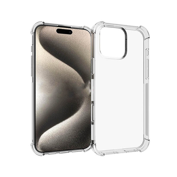 iPhone 16 Pro Soft TPU Shockproof Phone Case Clear