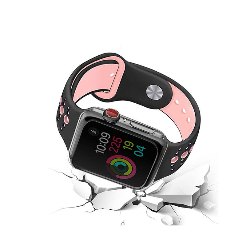 Mobie iWatch Transparent Tempered Glass Case 44mm