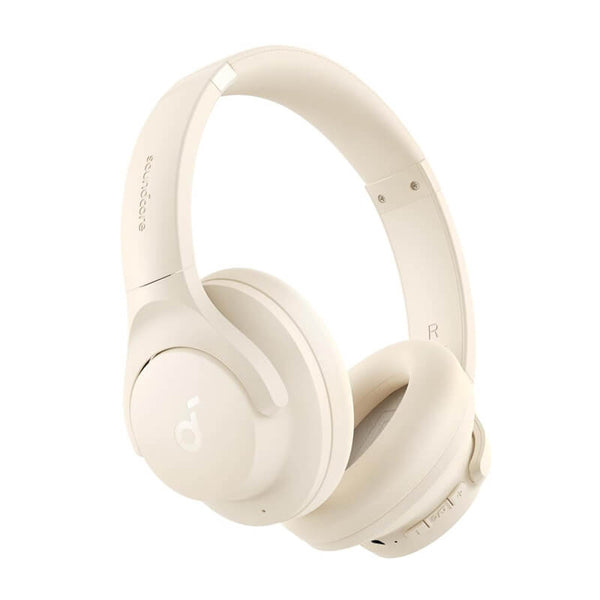 Soundcore Hybrid Bluetooth Noise Cancelling Wireless Headphones 40H A3004 White