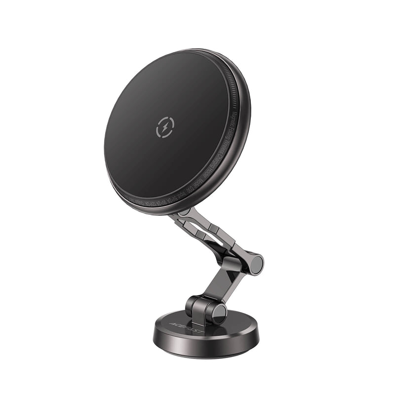 Acefast Magnetic Folding Wireless Charging Car Mount Holder 15W D30